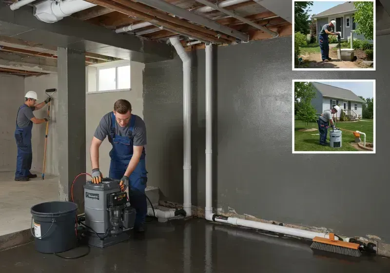 Basement Waterproofing and Flood Prevention process in Harkers Island, NC